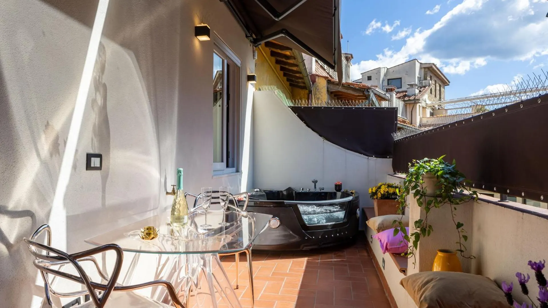 Ponte Vecchio Terrace Suite With Jacuzzi 佛罗伦萨 0*,